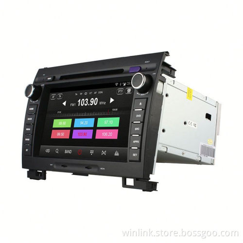 8 inch quad core android 4.4 car DVD for Great Wall Haval H3 H5 with russian menu